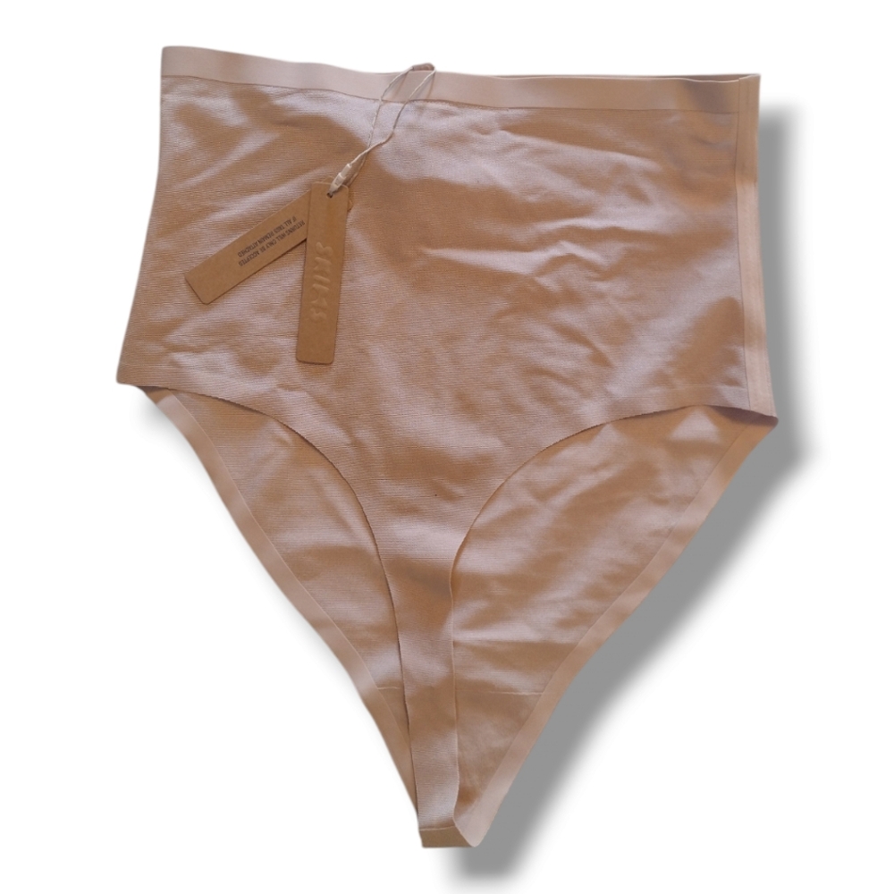Skims Sheer Sculpt High Waisted Thong - Picture 5 of 5